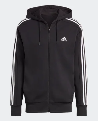 Adidas Dukserica Essentials French Terry 3-Stripes Full-Zip