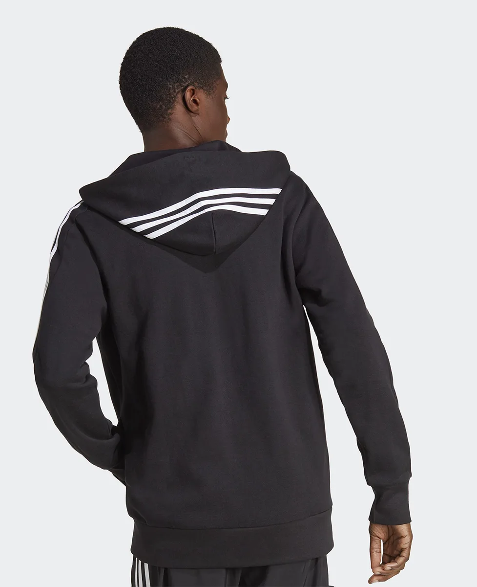 Adidas Dukserica Essentials French Terry 3-Stripes Full-Zip - Image 2