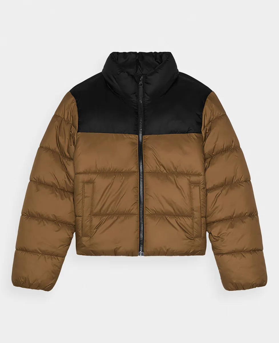 4F Fill Down Jacket Brown