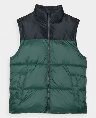 4F Prsluk Men's Down Vest Green