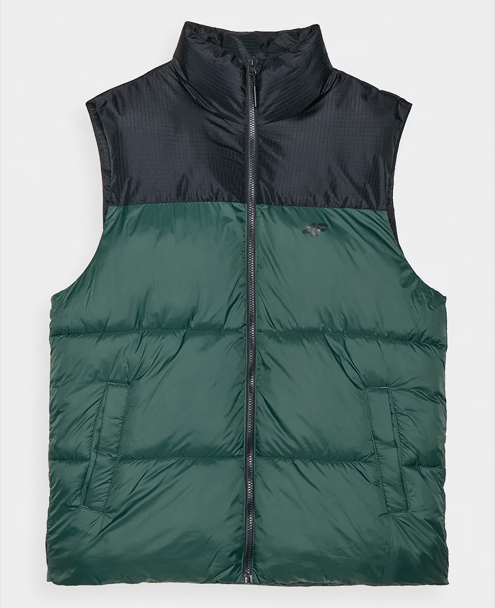 4F Prsluk Men's Down Vest Green