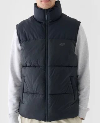 4F Prsluk Men's Down Vest Black - Image 3