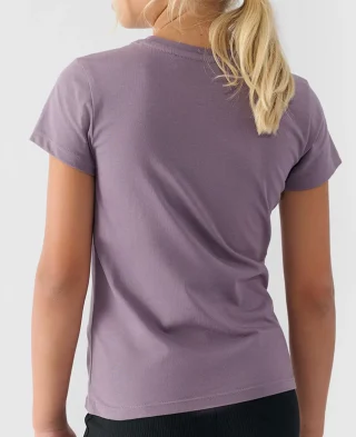 Alternative view of 4F Majica Girl's Plain T-shirt Purple