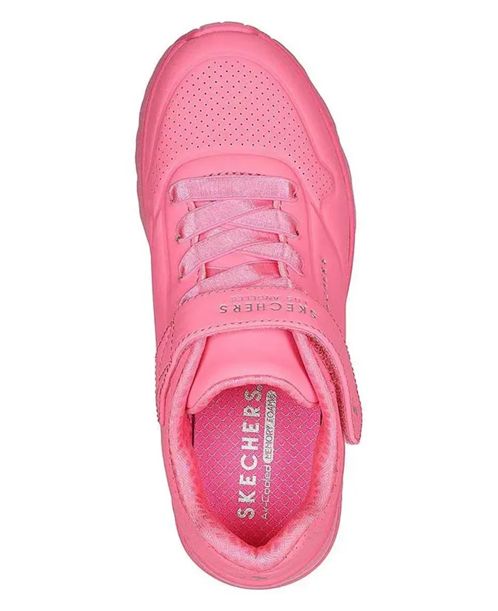 Skechers Patike Uno Lite Neon Pink - Image 3