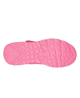 Skechers Patike Uno Lite Neon Pink - Image 4