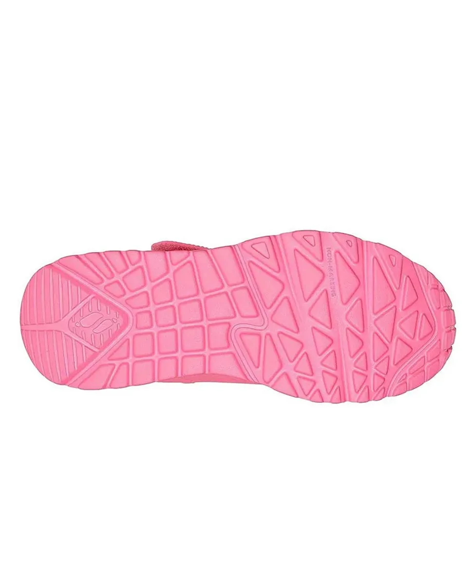 Skechers Patike Uno Lite Neon Pink - Image 4