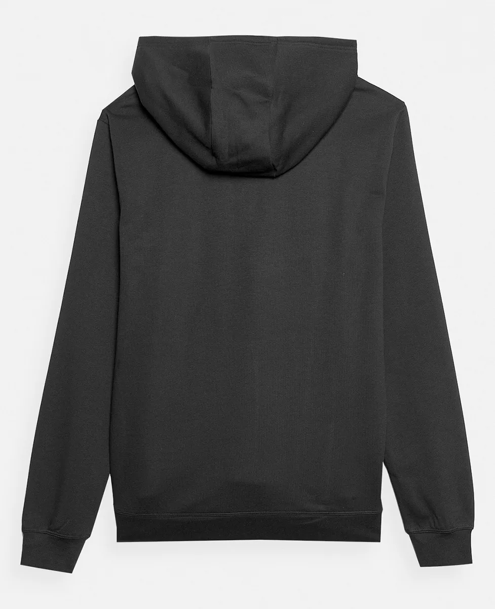 4F Dukserica Hoodie Black - Image 2