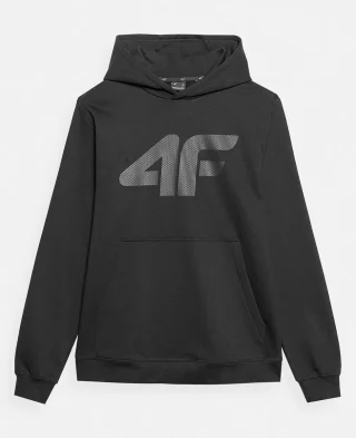 4F Dukserica Hoodie Black