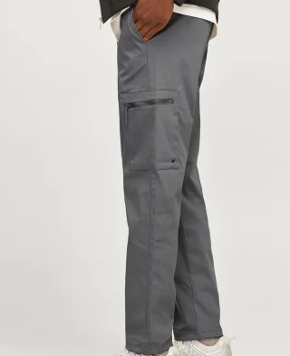 Jack and Jones Fit Cargo Smoked Pearl Hlače - Image 3