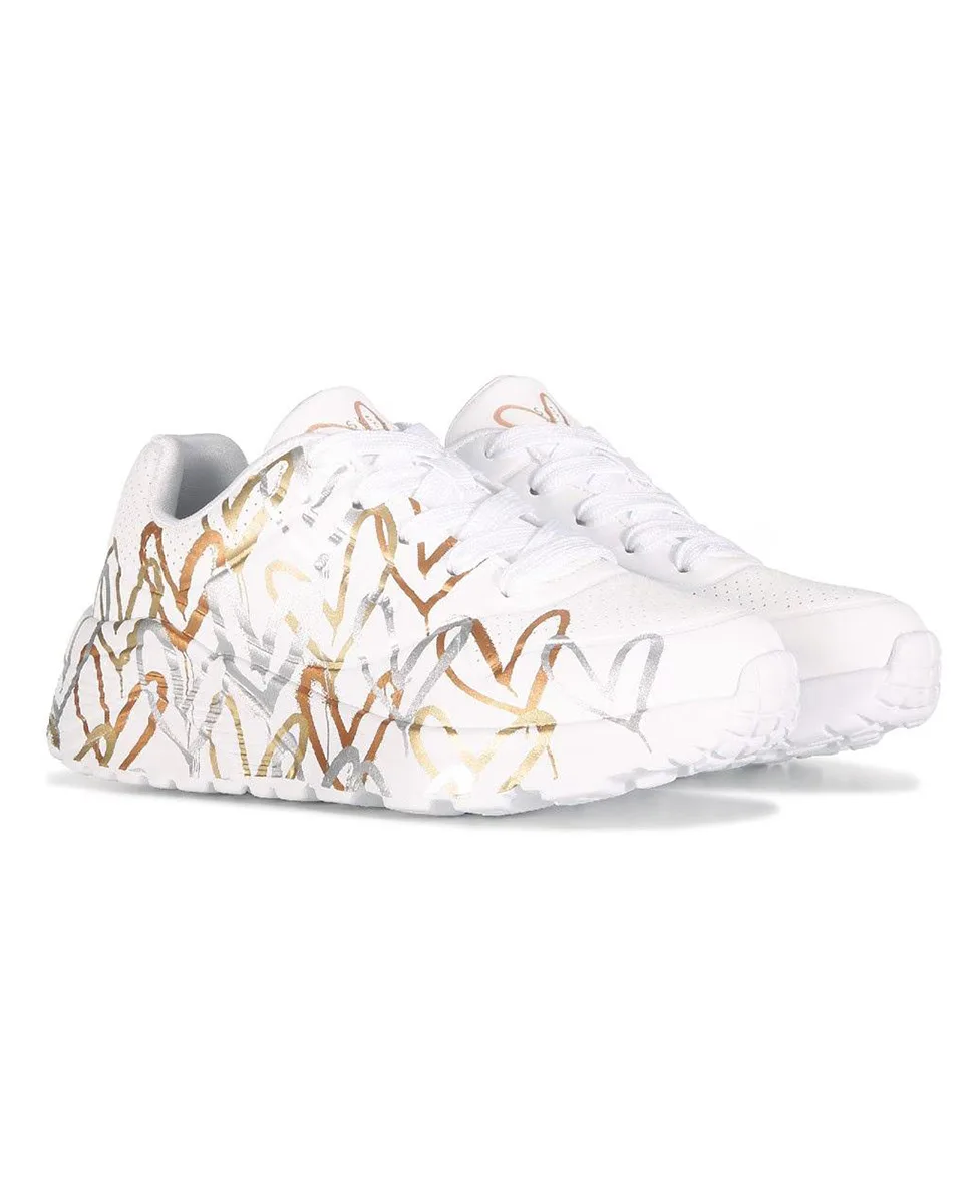 Skechers Patike Uno Lite Metallic Love - Image 3