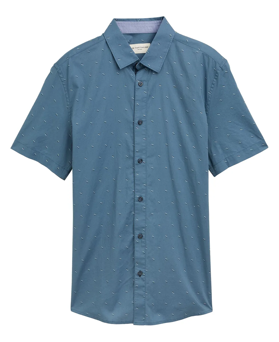 Tom Tailor Košulja Fitted Printed Shirt