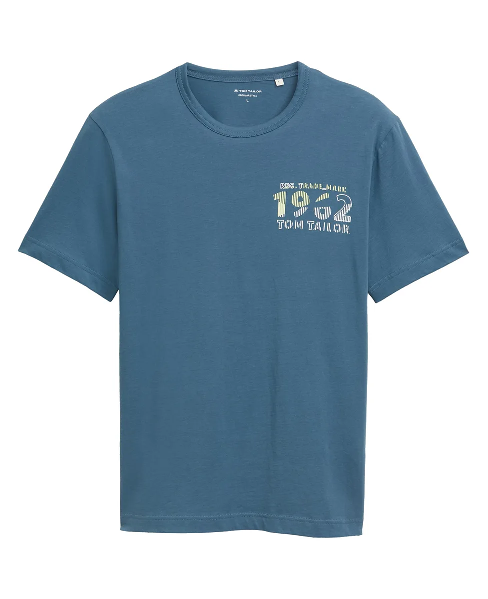 Tom Tailor Majica Cotton T-shirt with Print