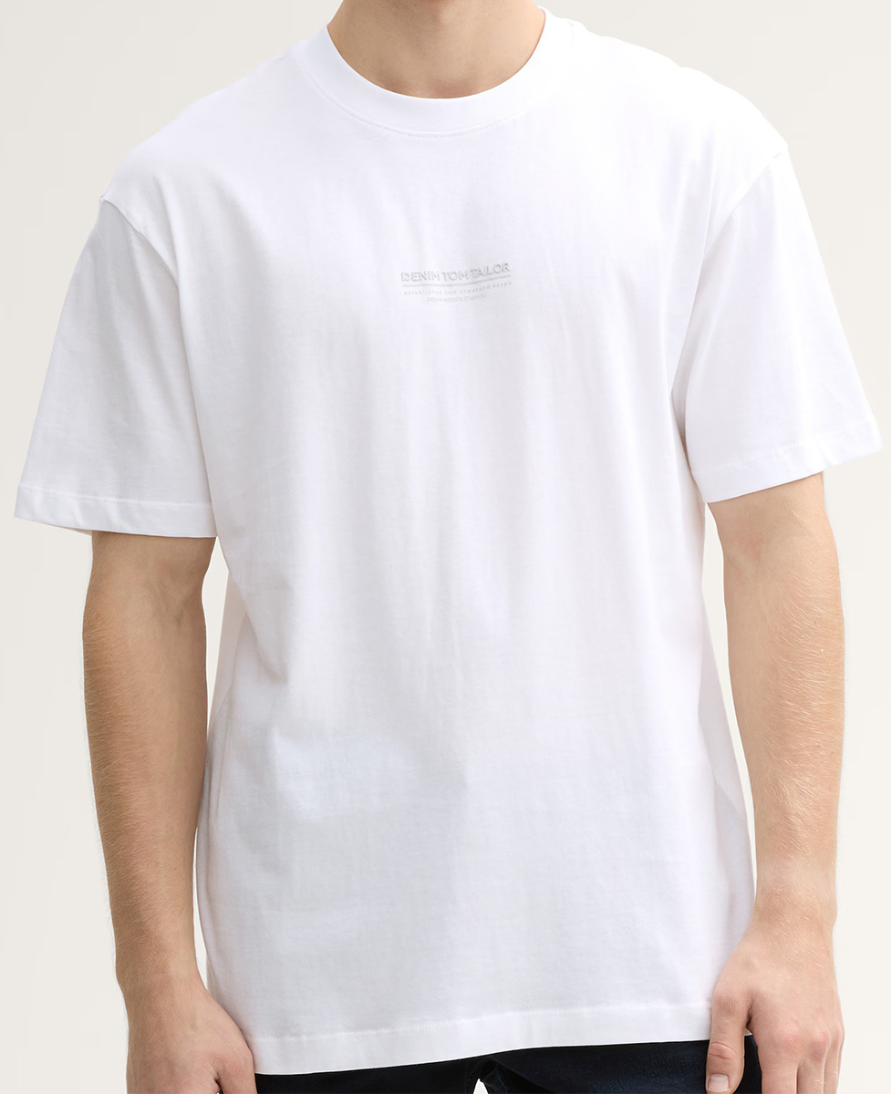Tom Tailor Majica Relaxed Fit Cotton - Image 3
