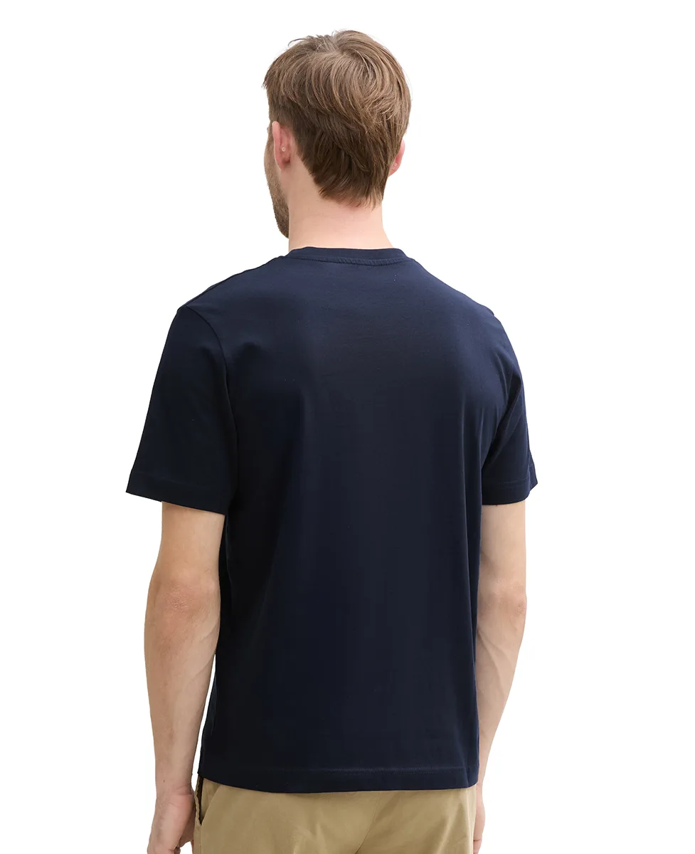 Tom Tailor Majica Logo Print - Image 3
