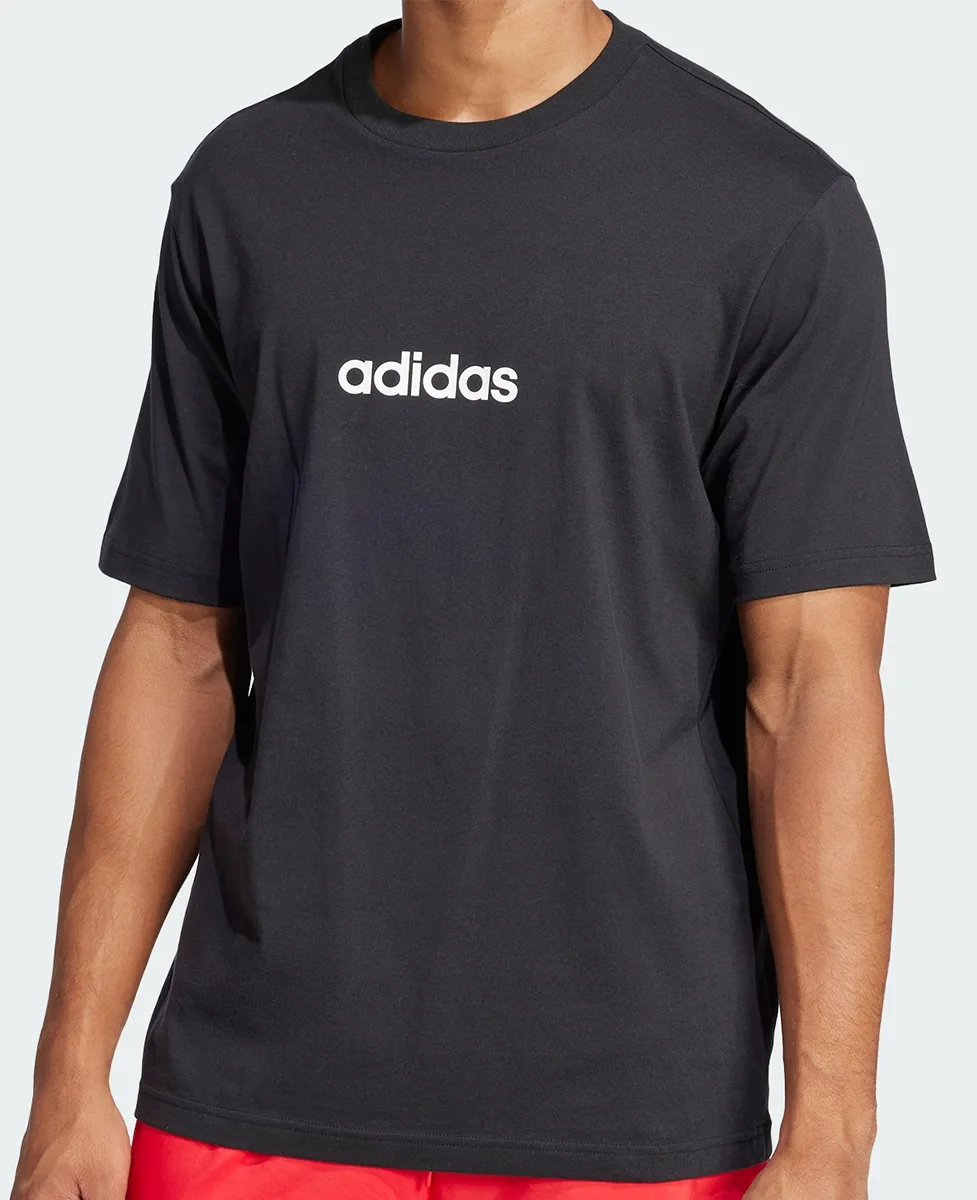 Adidas Majica Essentials Linear Single Jersey Tee - Image 3