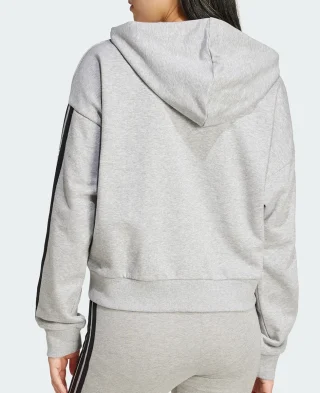 Adidas Dukserica Essentials 3-Stripes French Terry Full-Zip Hoodie - Image 3