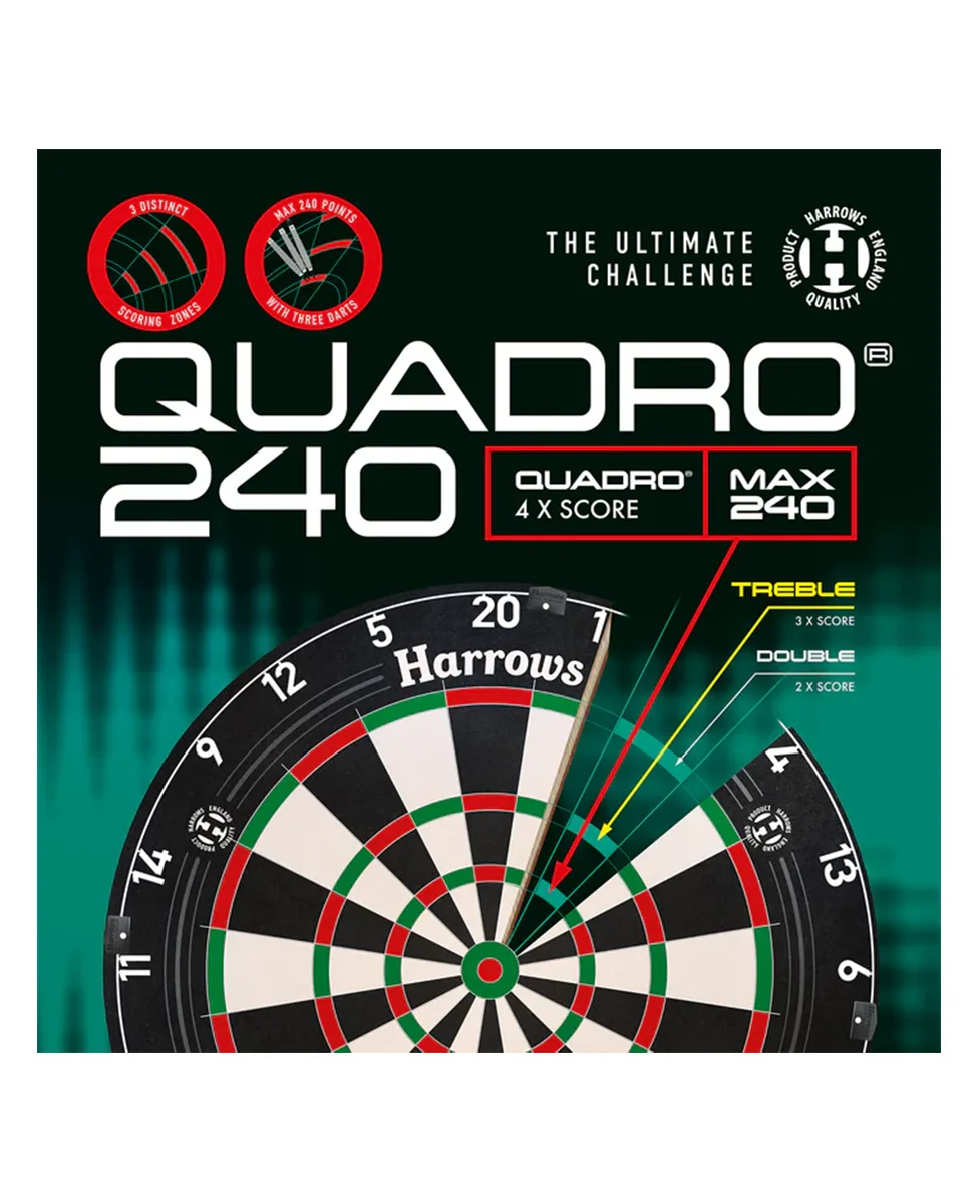 Harrows Pikado meta Quadro 240 - Image 2