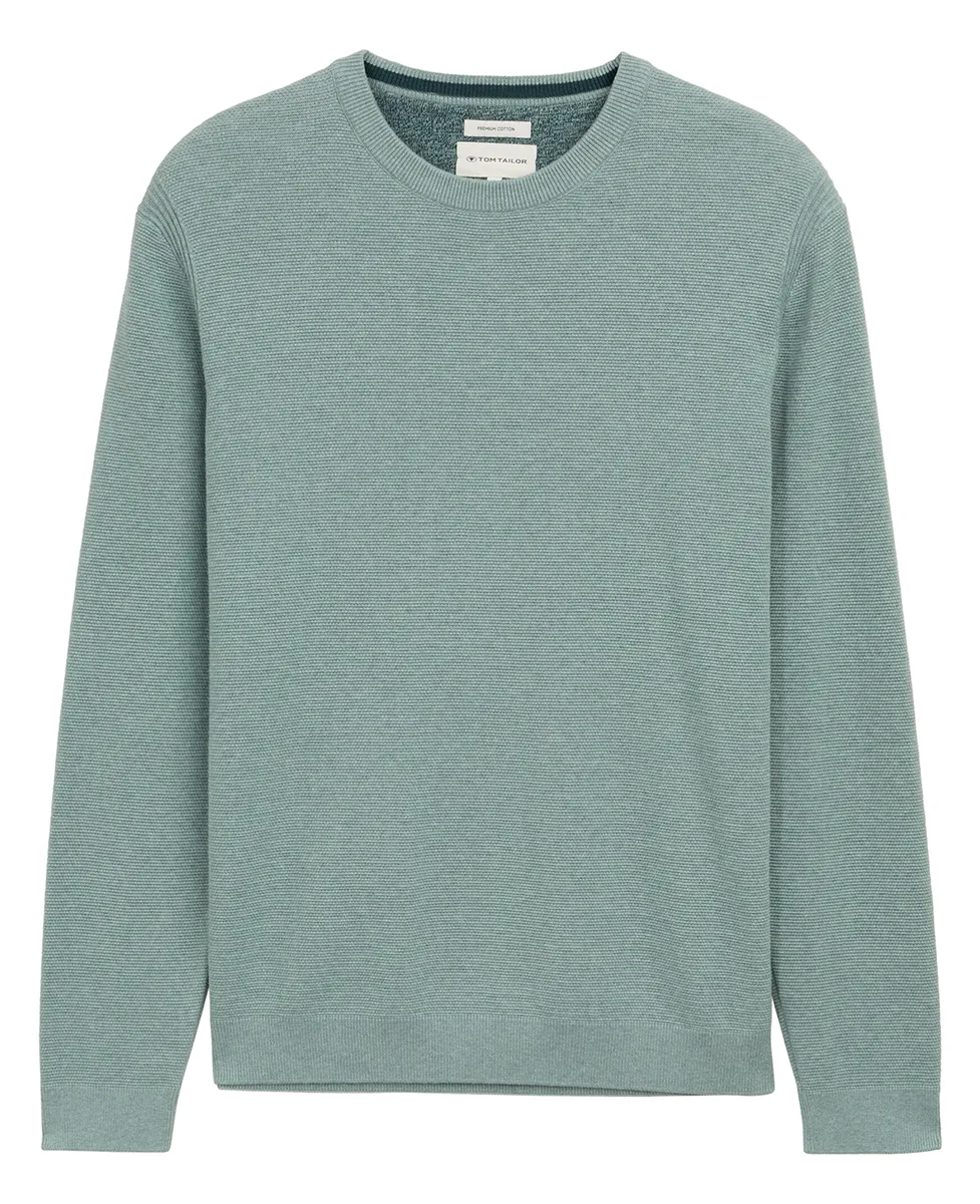 Tom Tailor Džemper Knitted Made From Organic Cotton - Image 3
