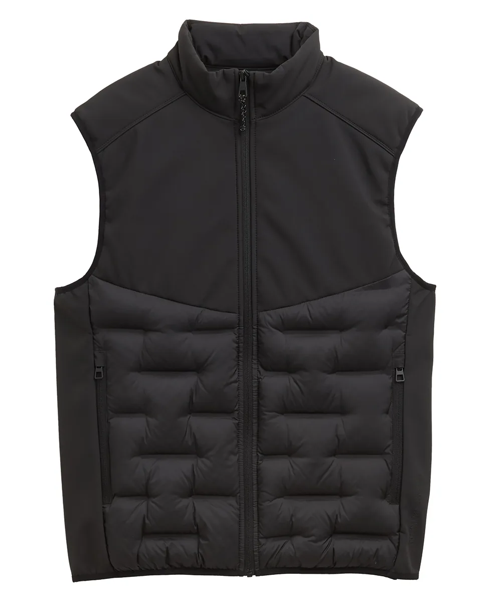 Tom Tailor Prsluk Hybrid Quilted With Stand-up Collar - Image 3