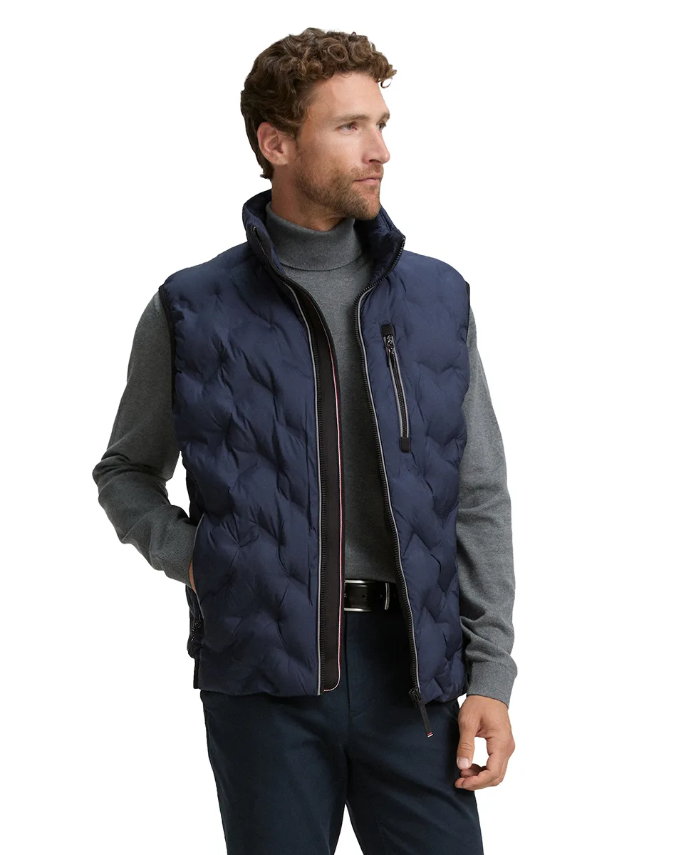 Tom Tailor Prsluk Hybrid Lightweight Quilted