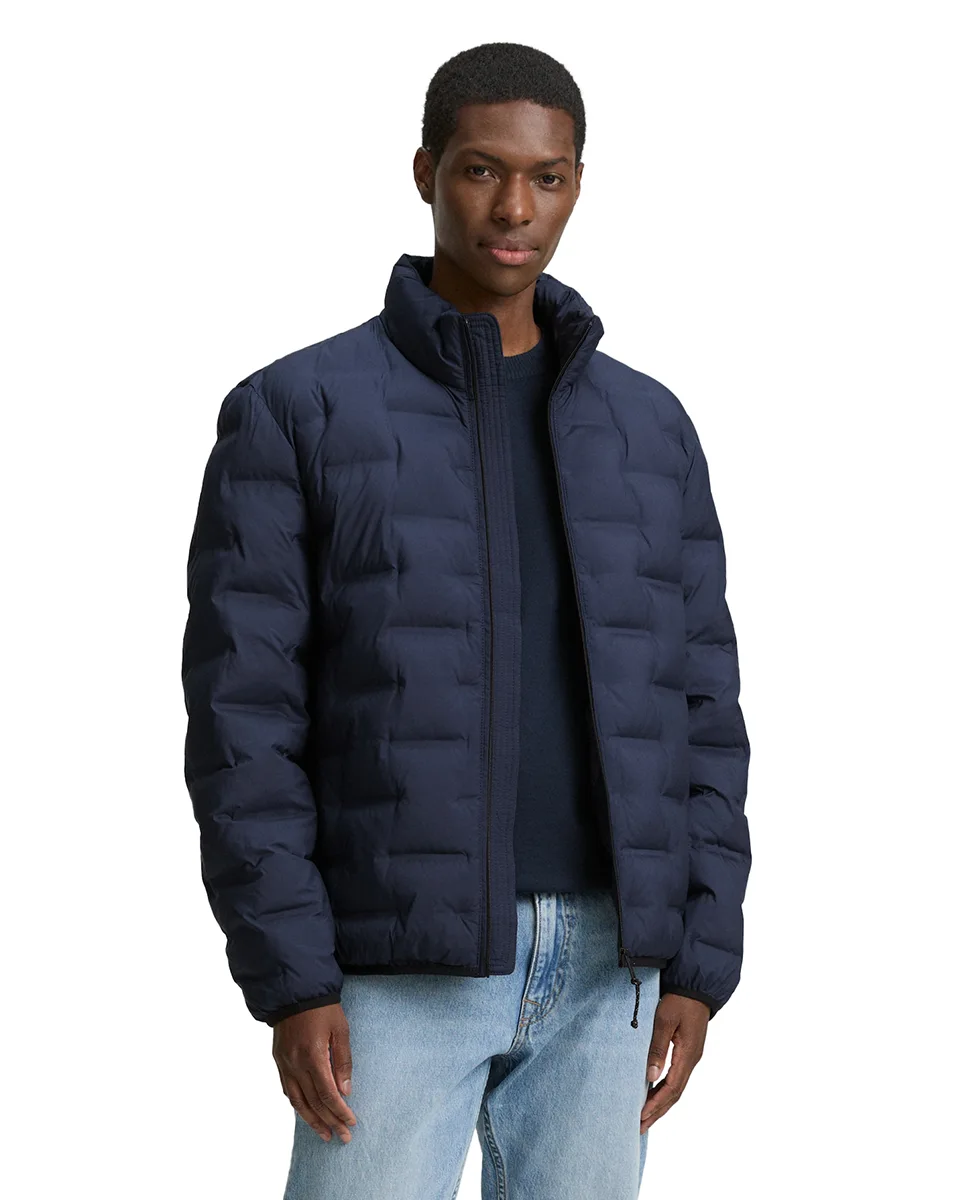 Tom Tailor Jakna Lightweight Quilted With Stand-up Collar