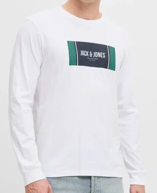 Alternative view of Jack and Jones Majica Logo Longsleeved