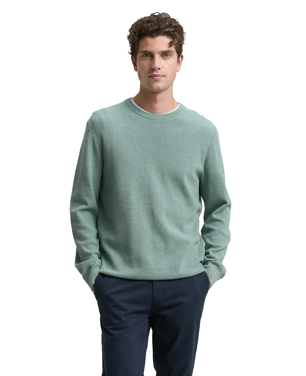 Tom Tailor Džemper Knitted Made From Organic Cotton