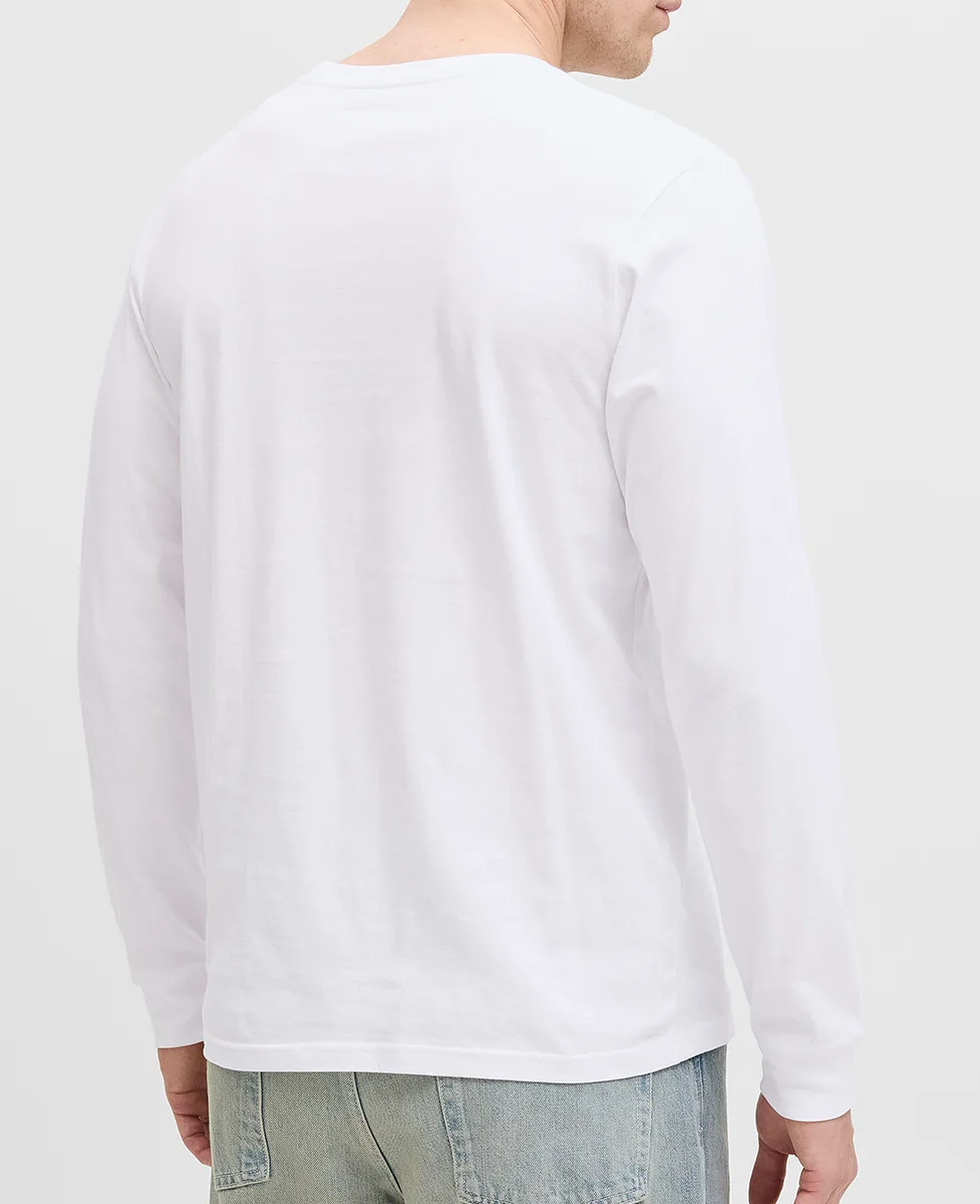Jack and Jones Majica Logo Longsleeved - Image 3