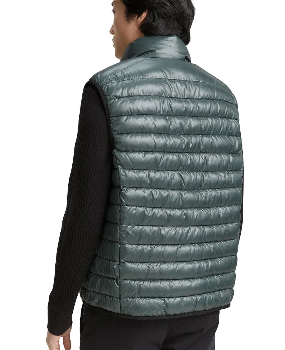 Tom Tailor Prsluk Lightweight Quilted Waistcoat - Image 3