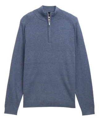 Tom Tailor Džemper Basic Knit Troyer - Image 3