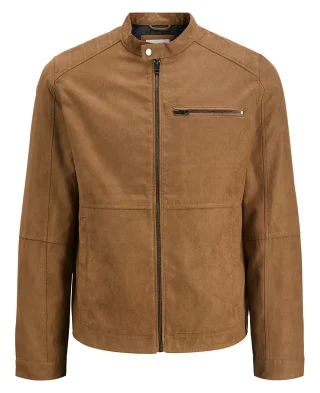 Jack and Jones Jakna Biker Cognac