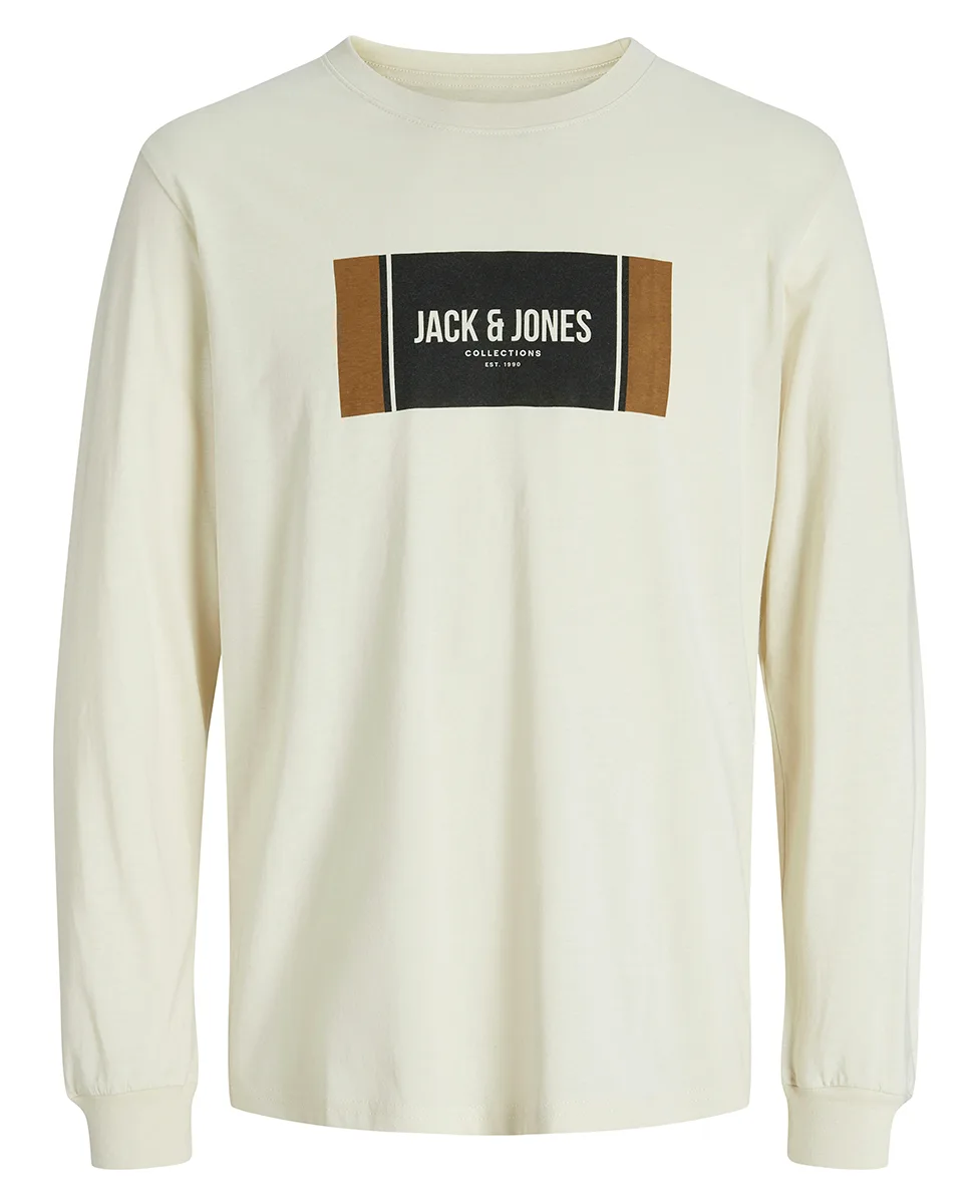 Jack and Jones Majica Logo Longsleeved