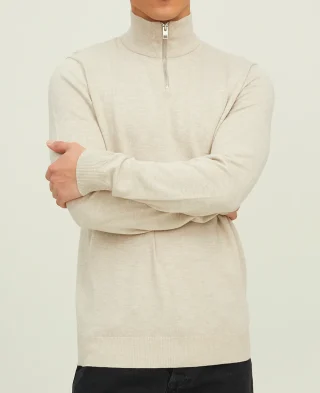 Alternative view of Jack and Jones Džemper JJEEMIL Knit Half Zip