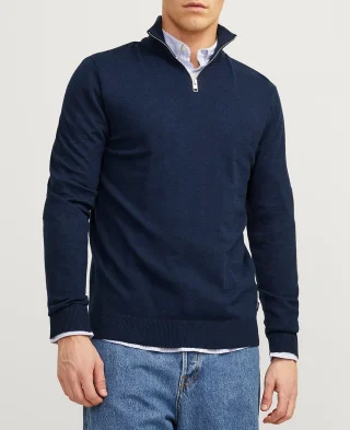 Alternative view of Jack and Jones Džemper JJEEMIL Knit Half Zip