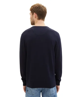 Alternative view of Tom Tailor Džemper Knitted With V-neck