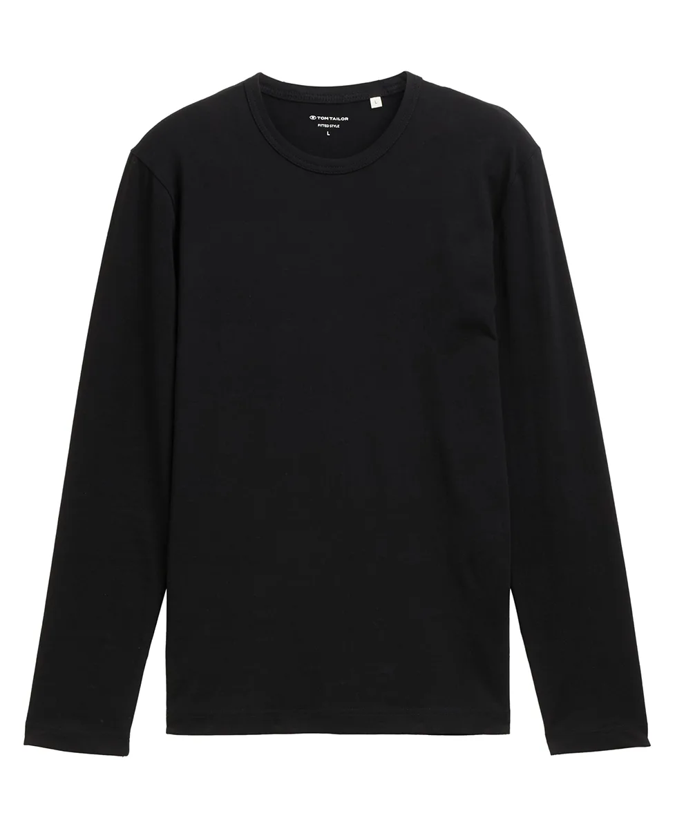 Tom Tailor Majica Slim Fit Long Sleeve With Stretch - Image 3