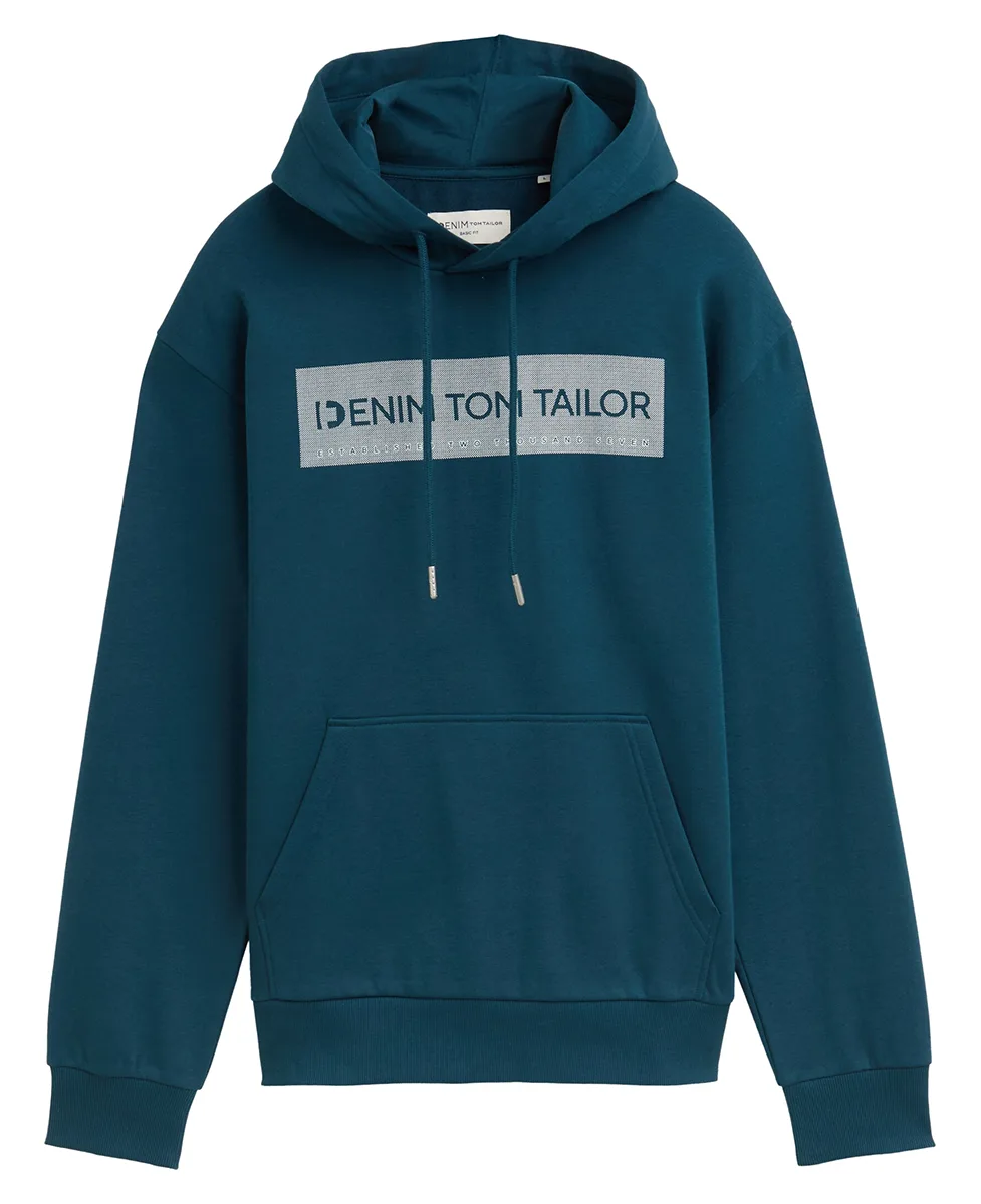 Tom Tailor Dukserica Hoodie With A Logo Print - Image 3