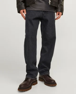Jack and Jones Hlače Eddie Loose Fit Jeans Black - Image 3
