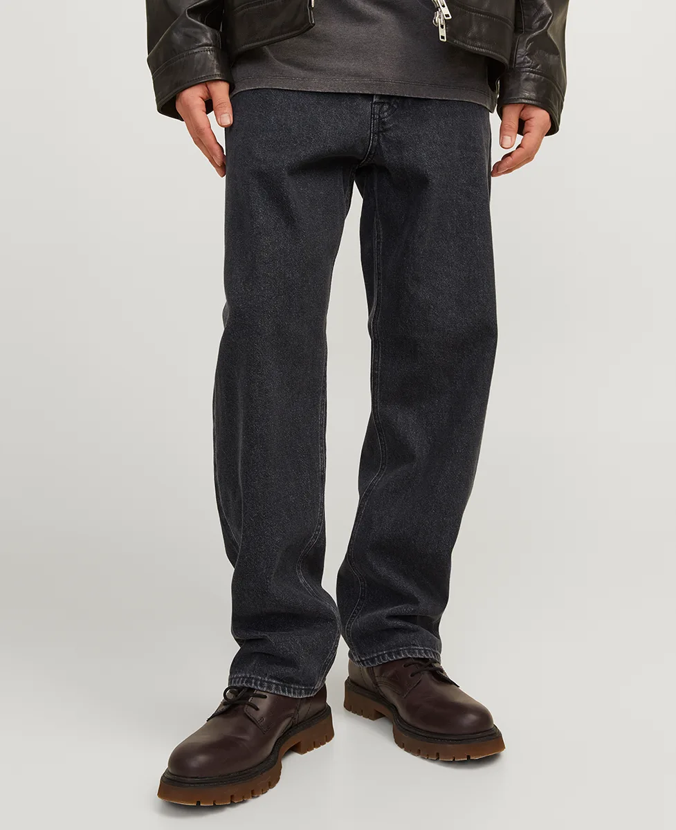 Jack and Jones Hlače Eddie Loose Fit Jeans Black - Image 3
