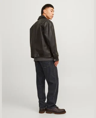 Jack and Jones Hlače Eddie Loose Fit Jeans Black - Image 4