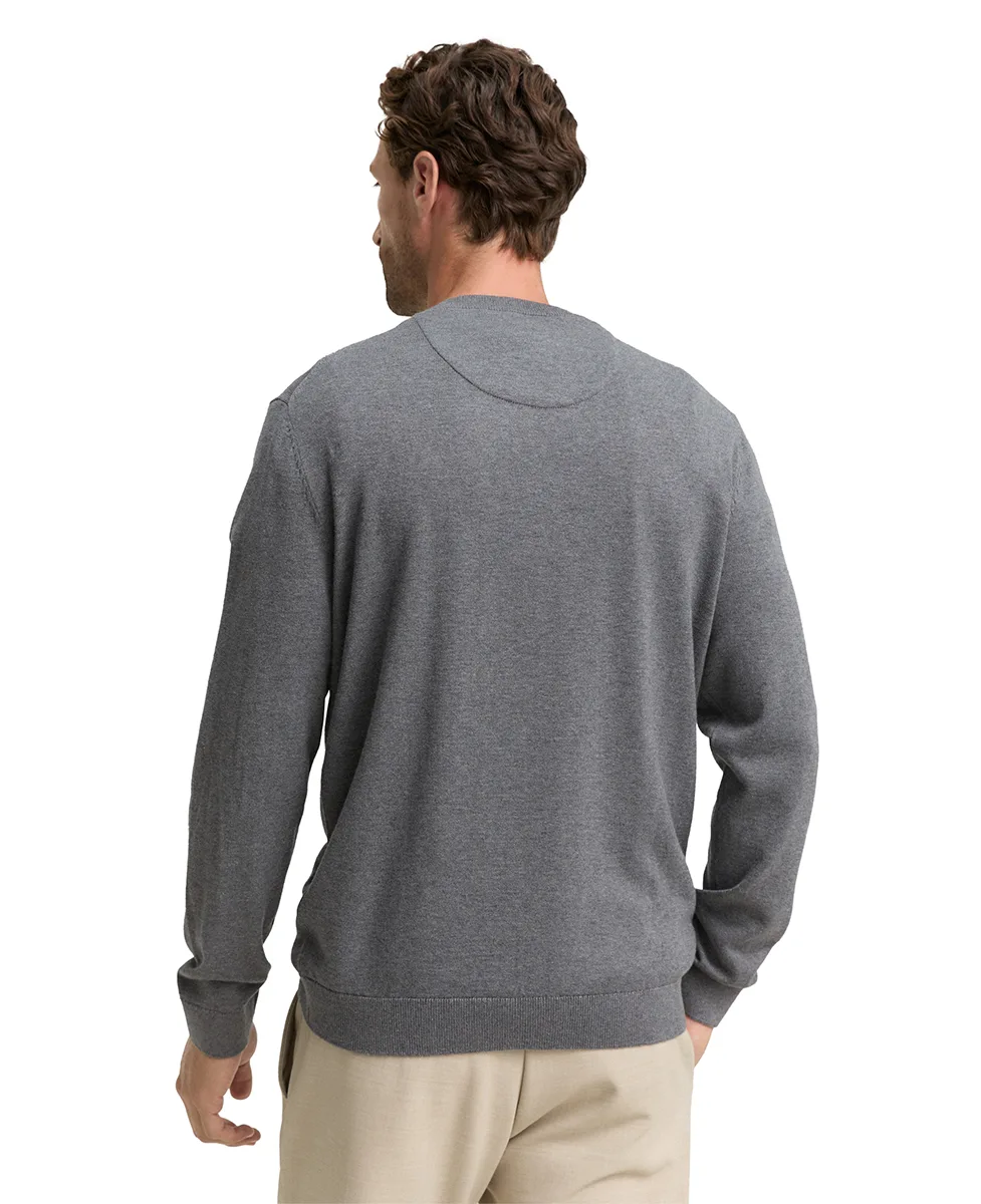 Tom Tailor Džemper Basic Knitted Made From Cotton - Image 2