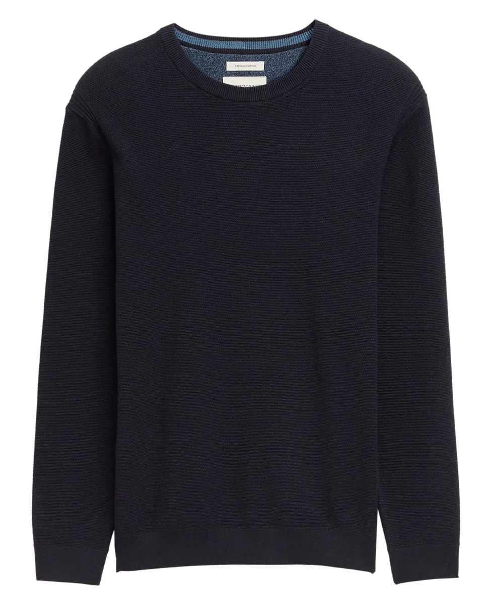 Tom Tailor Džemper Structured Crewneck Knit - Image 3