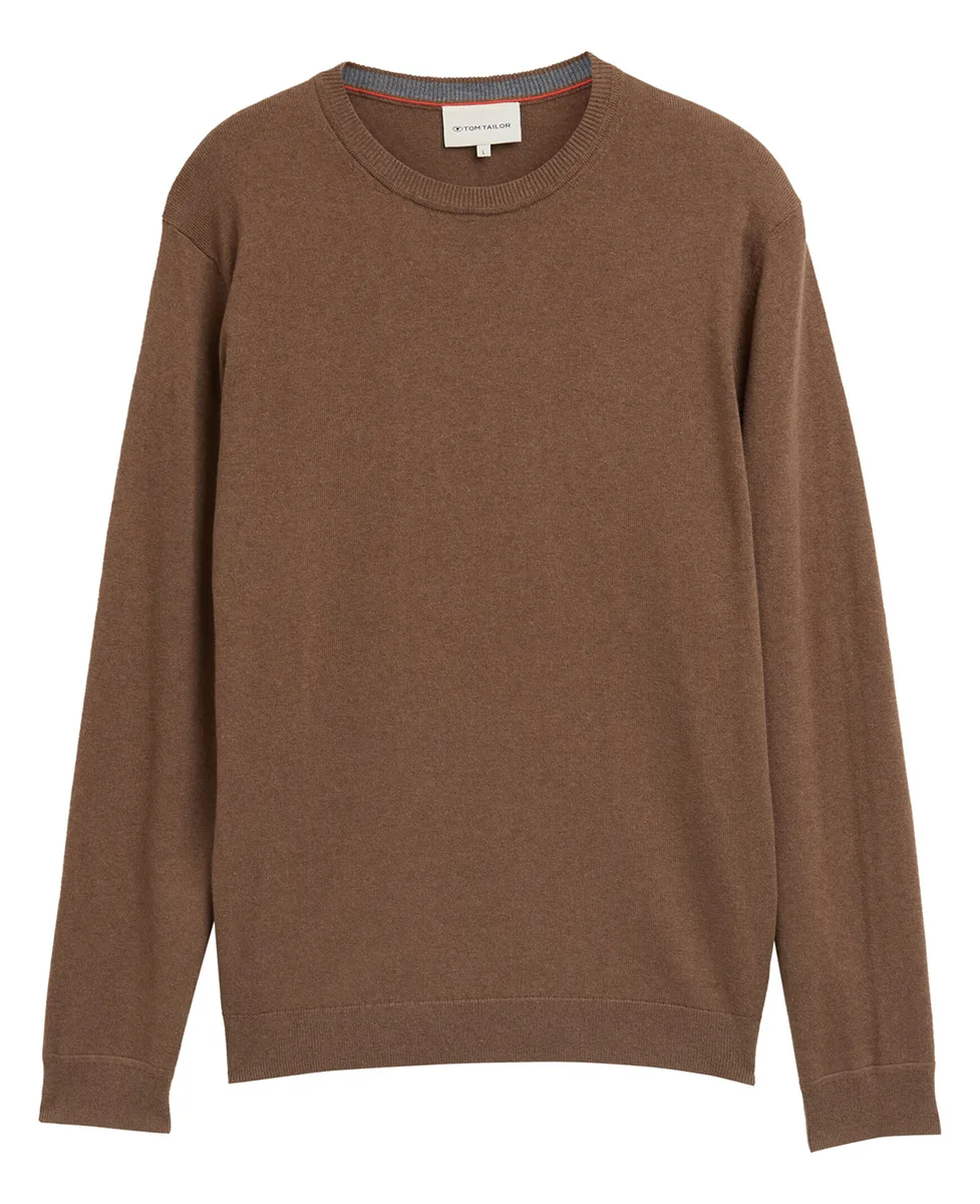 Tom Tailor Džemper Cotton Cashmere Crewneck Knit - Image 3