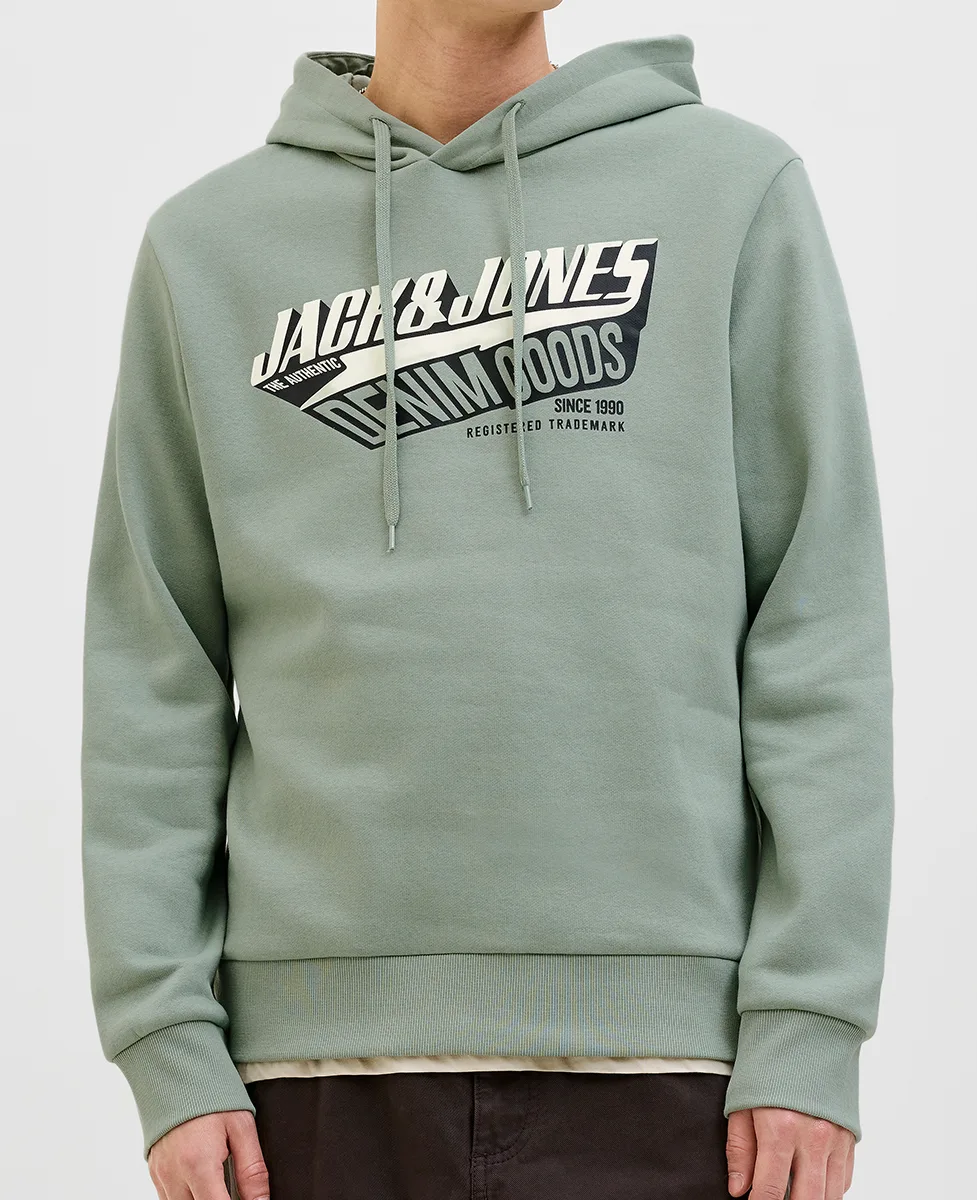 Jack and Jones Dukserica Logo Hoodie - Image 2