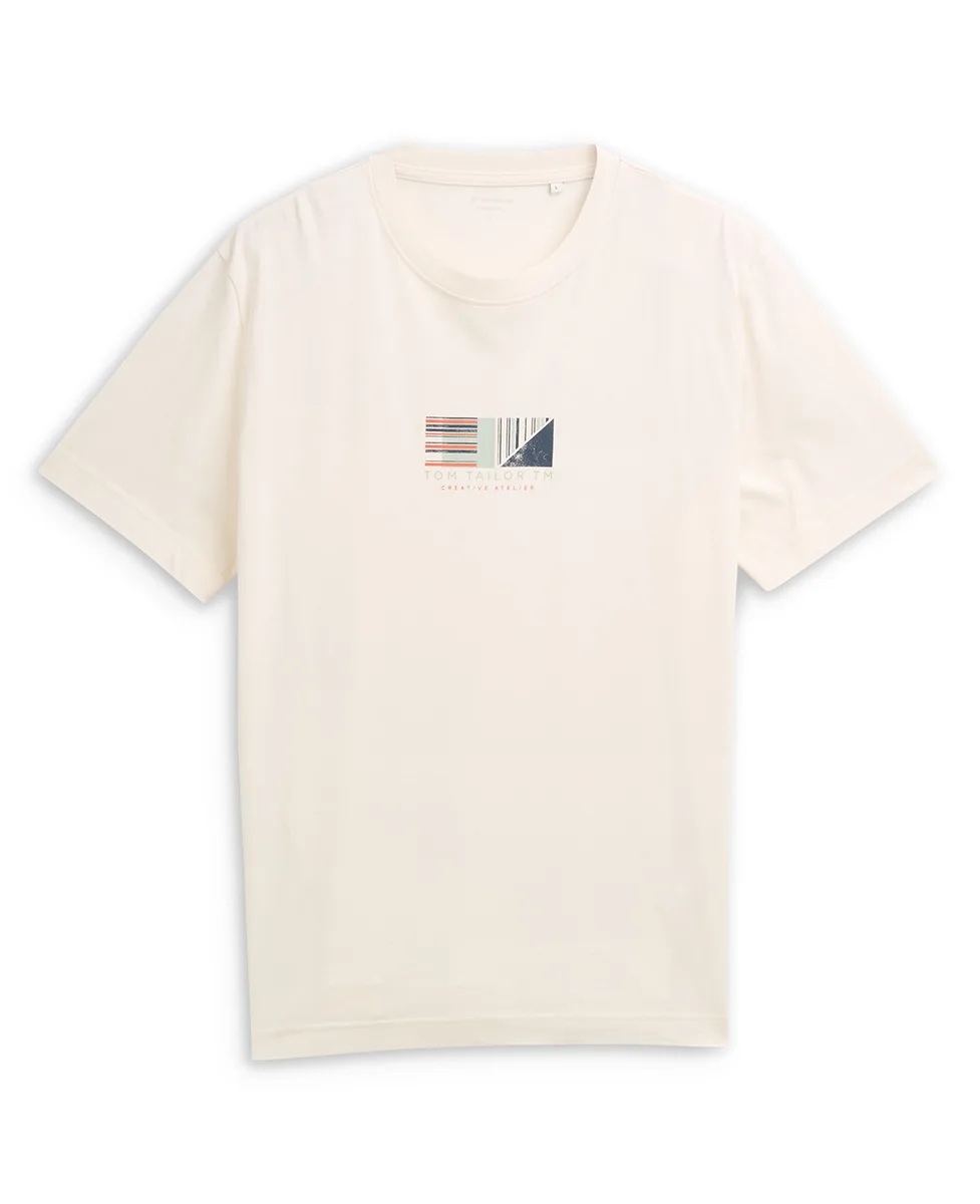 Tom Tailor Majica Logo Print - Image 3