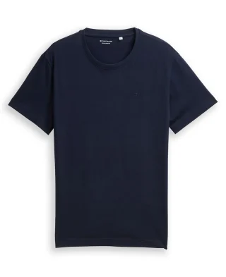 Tom Tailor Majica Basic with Logo Print - Image 3