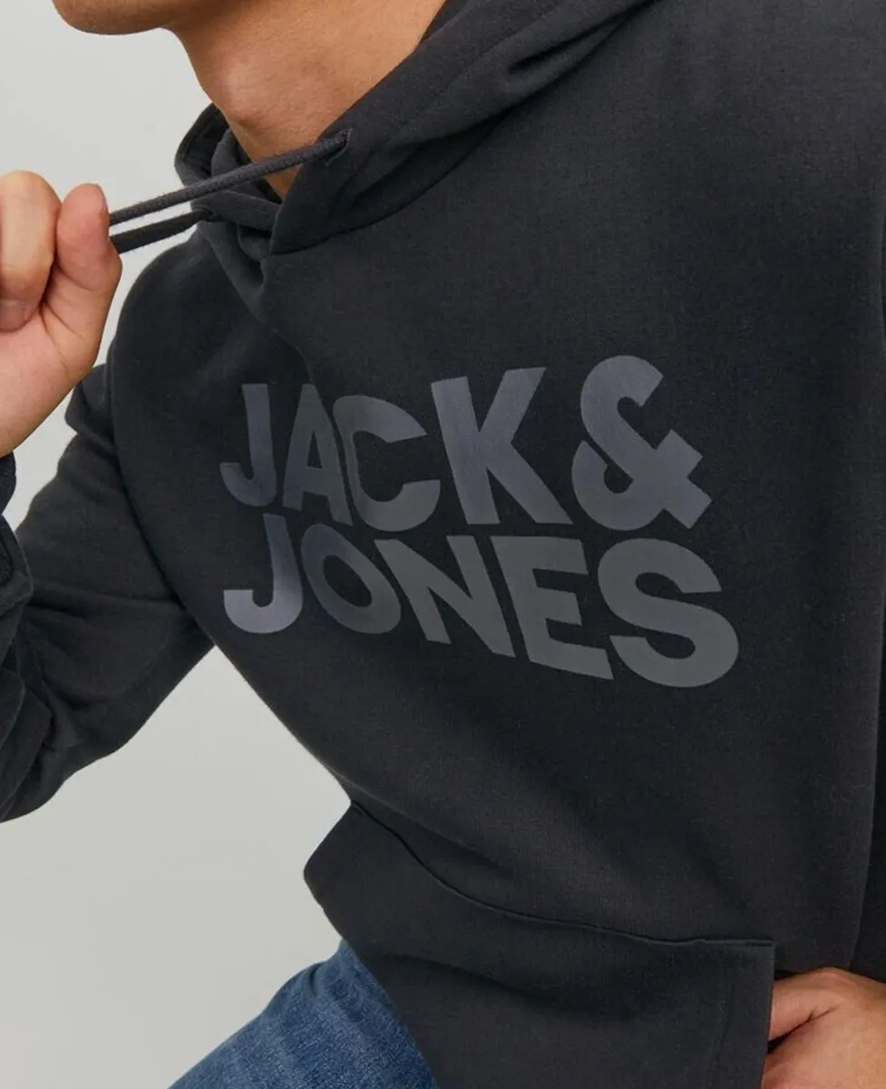 Jack and Jones Dukserica Logo Hoodie - Image 2