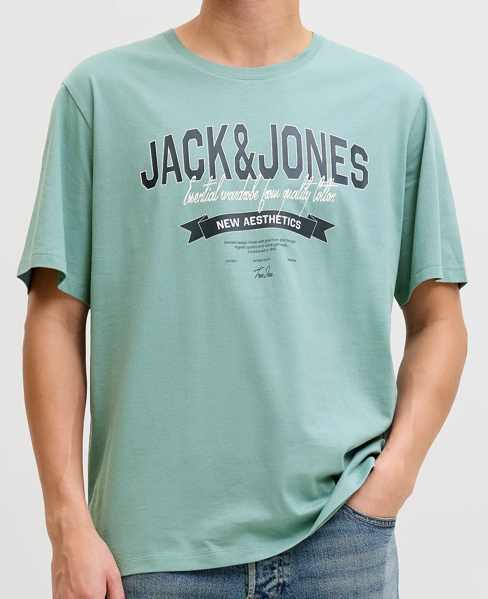 Jack and Jones Majica Logo Tee Standard Fit - Image 3