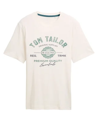 Tom Tailor Majica Logo Print - Image 3