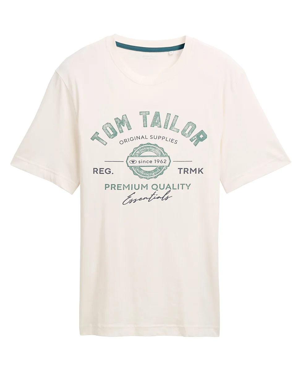 Tom Tailor Majica Logo Print - Image 3